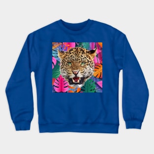 Cool Leopard Crewneck Sweatshirt